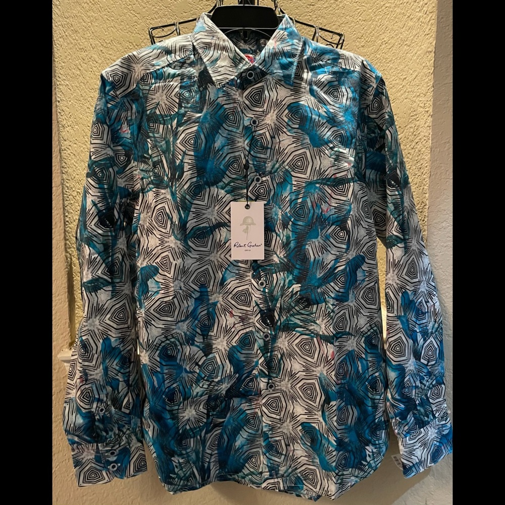 Robert Graham Tooker Multi Men’s Shirt
